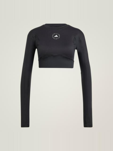 adidas adidas by Stella McCartney TrueStrength Yoga Cropped Long Sleeve Top