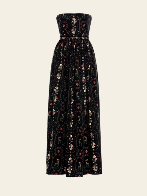 Agua by Agua Bendita Lienzo Noche Maxi Dress