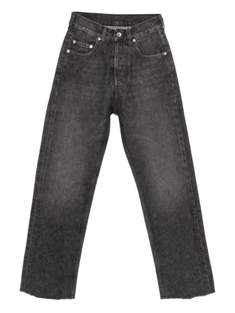 Maison Margiela frayed straight-leg jeans