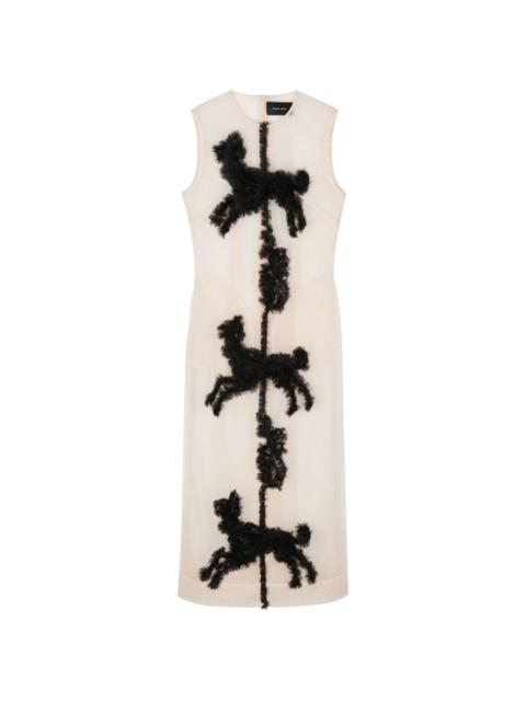 Creature midi dress