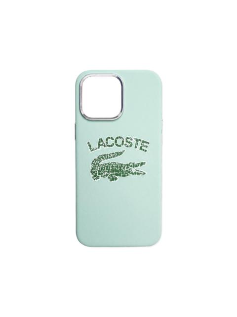 LACOSTE logo-print iPhone 16 Pro Max phone case