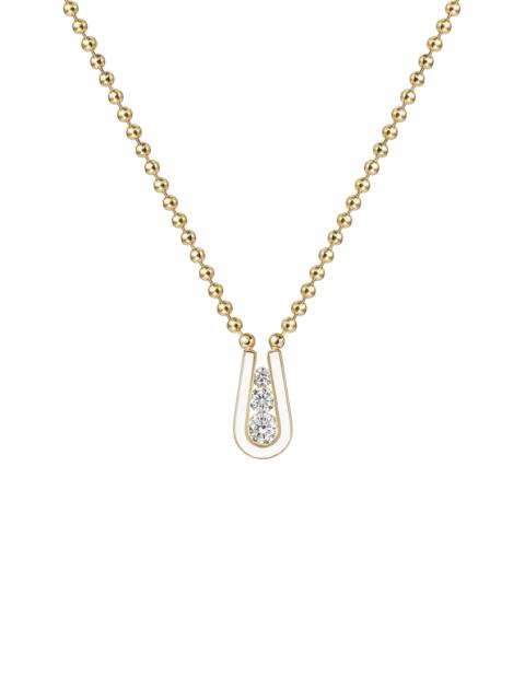 MELISSA KAYE Diamond White Daphne Pendant Necklace
