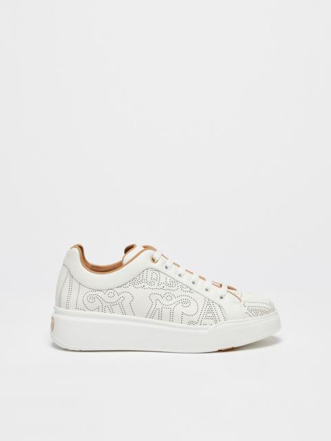 Max Mara Leather sneakers