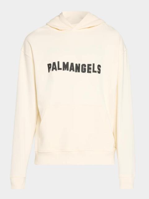 Palm Angels Men's Logo Cotton Hoodie
