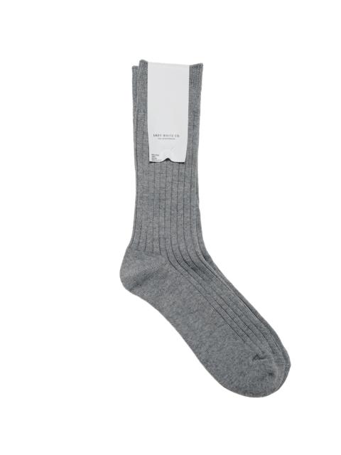 LADY WHITE CO. LWC Sock Dark Grey Melange
