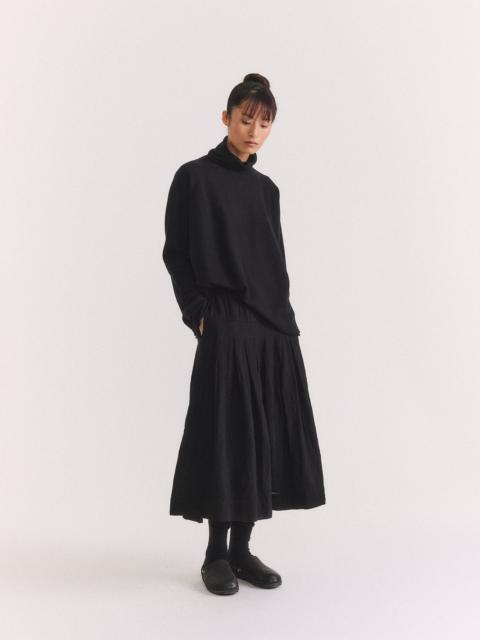 CASEY/CASEY RIVA SKIRT - OPEN WEAVE - BLACK