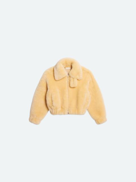 Helmut Lang SHEARLING BOMBER