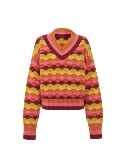 ALÉMAIS Rocco V Neck Sweater