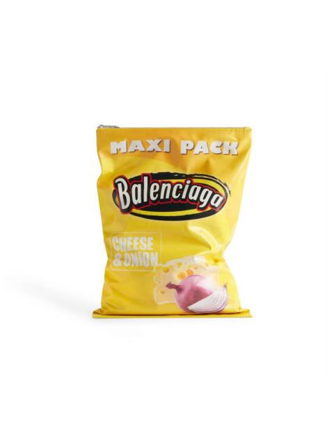 BALENCIAGA Chips Bag in Yellow