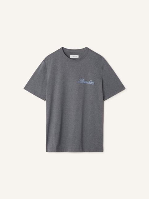 Lanvin LANVIN SMALL RIBBON COTTON T-SHIRT