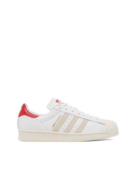 adidas Superstar leather-panelled sneakers