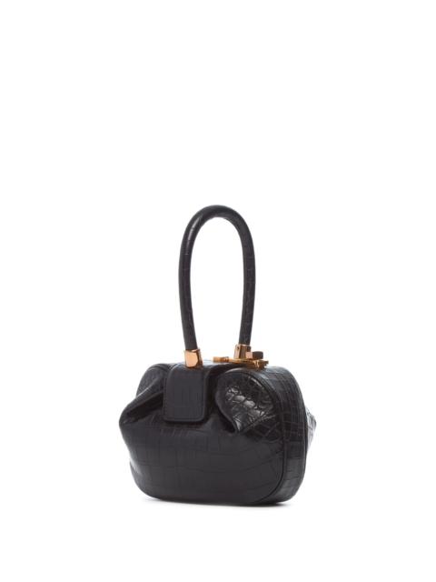 GABRIELA HEARST Demi Bag in Black Crocodile Leather