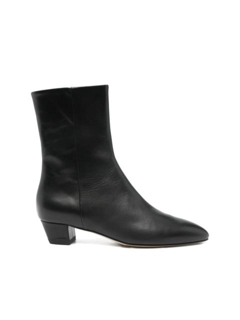 Aeyde 35mm Yasmin leather boots