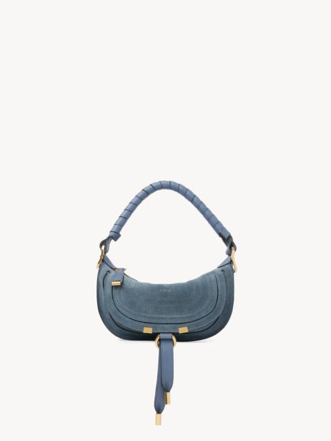 Chloé MINI MARCIE SHOULDER BAG IN SUEDE LEATHER