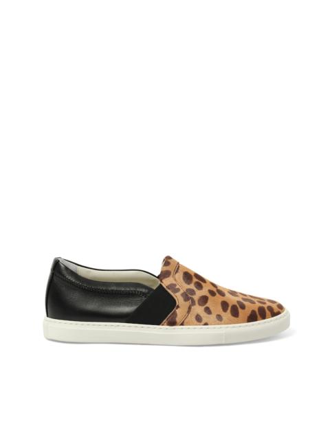 Lanvin Pull On Sneaker in Natural