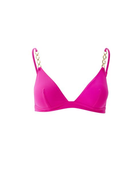 MELISSA ODABASH MEXICO RASPBERRY BIKINI TOP