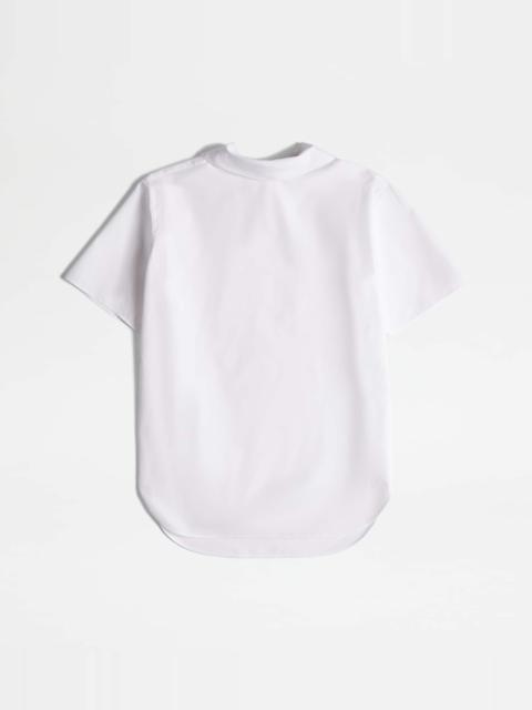 Tod's COTTON SHIRT - WHITE