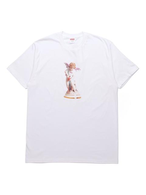 Supreme Supreme SS19 Cupid Tee White Angel Printing Short Sleeve Unisex SUP-SS19-687