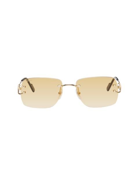 Cartier Gold Classic C Motif Sunglasses