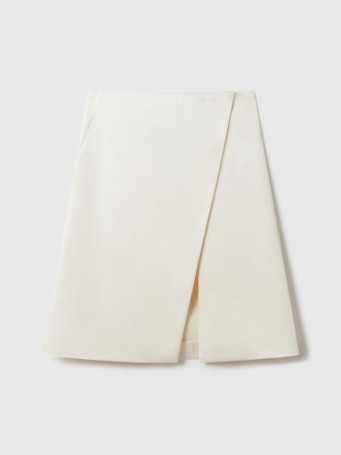 Stella McCartney Tailored Satin Midi Skirt