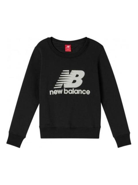New Balance (WMNS) New Balance Knit Athleisure Casual Sports Fleece Lined Black AWT93577-BK