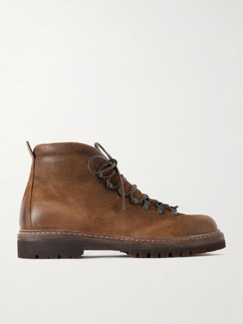 OFFICINE CREATIVE Artik 002 Suede Lace-Up Boots