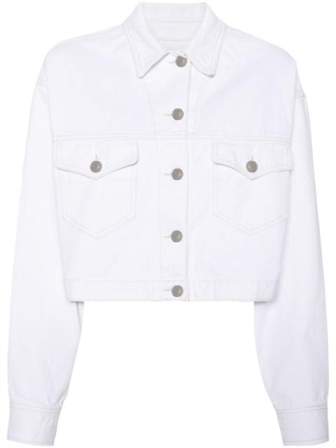 Isabel Marant Tadia cropped denim jacket