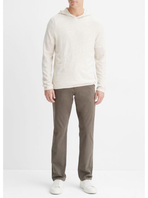 Vince Featherweight Wool Cashmere Pullover Hoodie