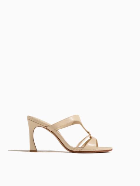 ALEXANDRE BIRMAN Mimi 85 High Heel Mule in Eggshell