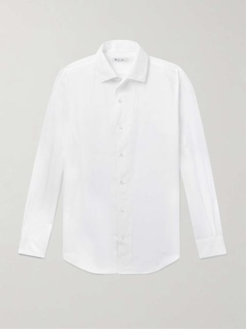 André Linen and Cotton-Blend Shirt