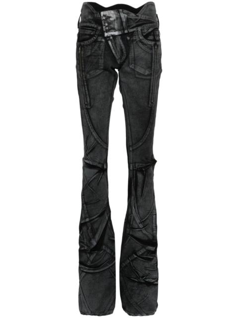 OTTOLINGER Big Waistband Drape skinny jeans