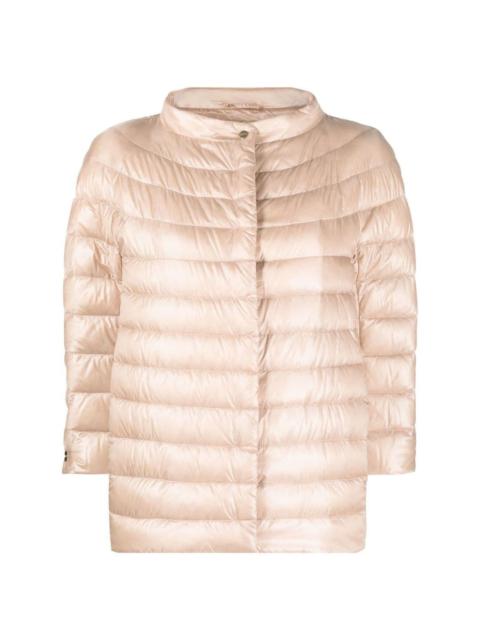 Herno mock-neck quilted puffer jacket