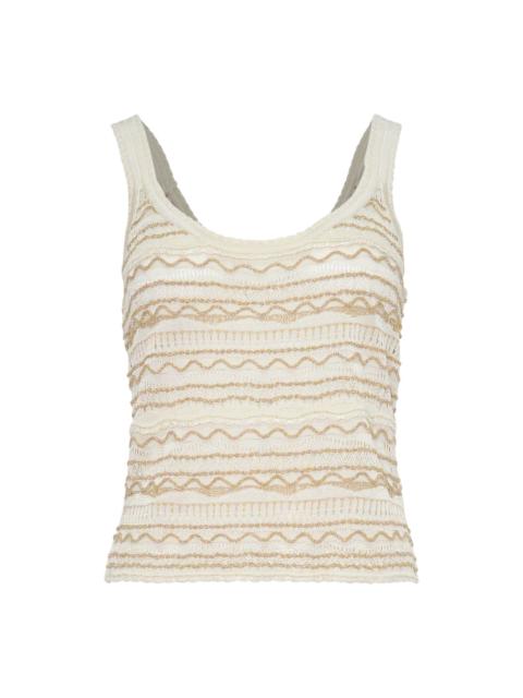 ULLA JOHNSON Clotilde Knit Tank Top