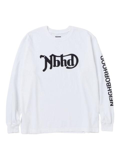 NEIGHBORHOOD logo-print long-sleeve T-shirt
