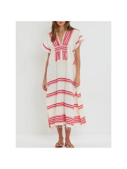 lemlem Gasira Eshe Red Caftan