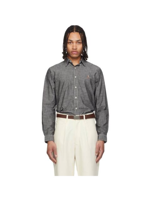Polo Ralph Lauren Gray Long Sleeve Sport Shirt