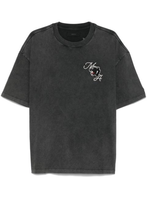 AMIRI logo-embroidered T-shirt