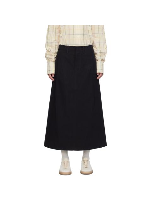 Toogood Black 'The Scout' Maxi Skirt