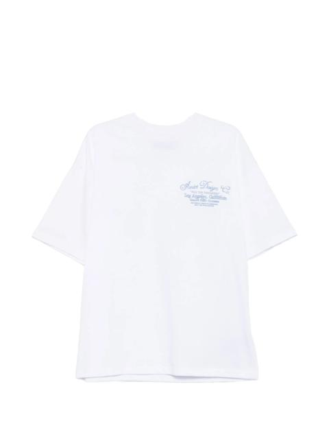 AMIRI Amiri Logo-print Crew-neck T-shirt