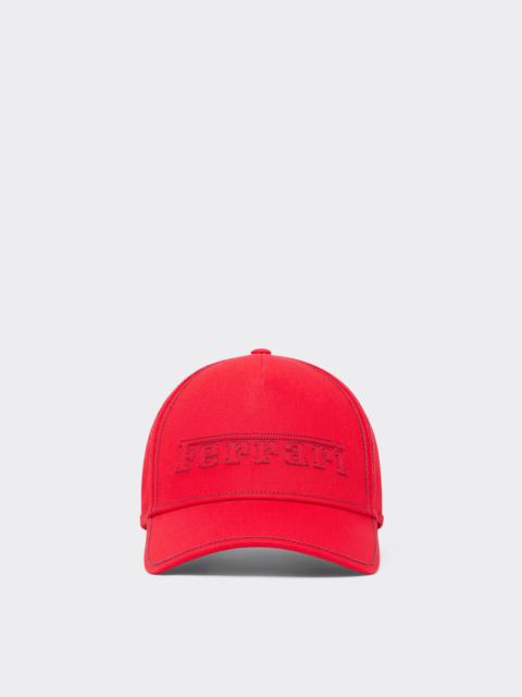 Ferrari Effelunga baseball cap in cotton twill