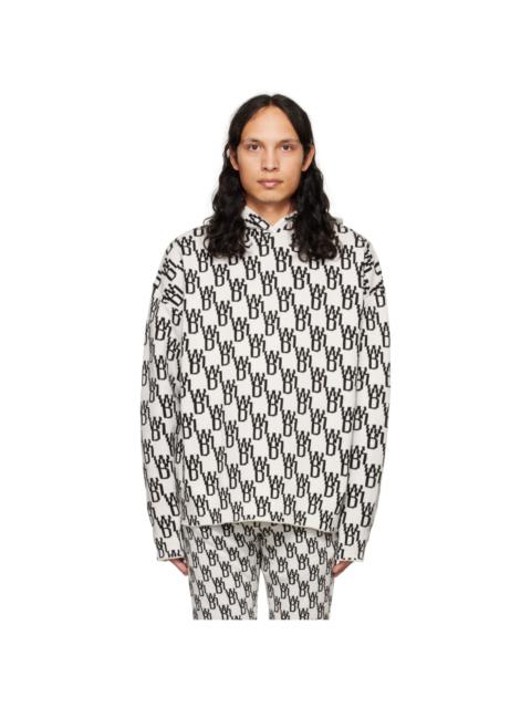 We11done Off-White Graphic Hoodie