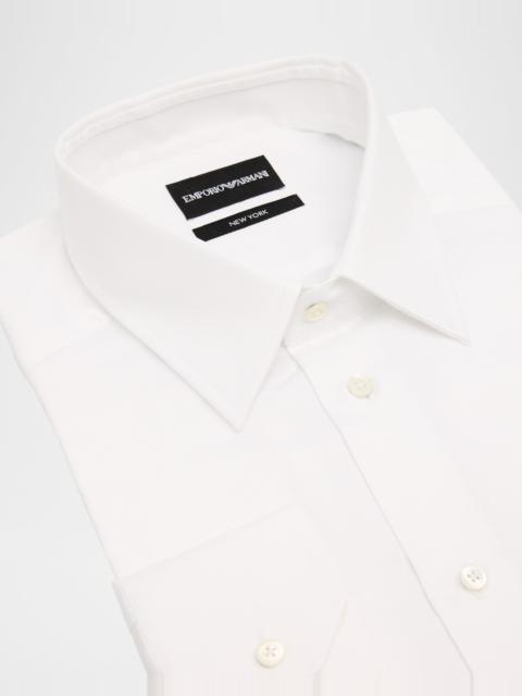 Men's Cotton Micro-Print Dress Shirt