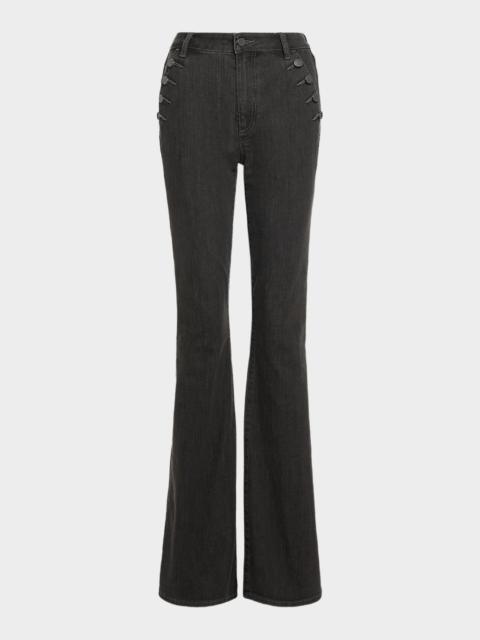 RAMY BROOK Helena High-Rise Flare Jeans