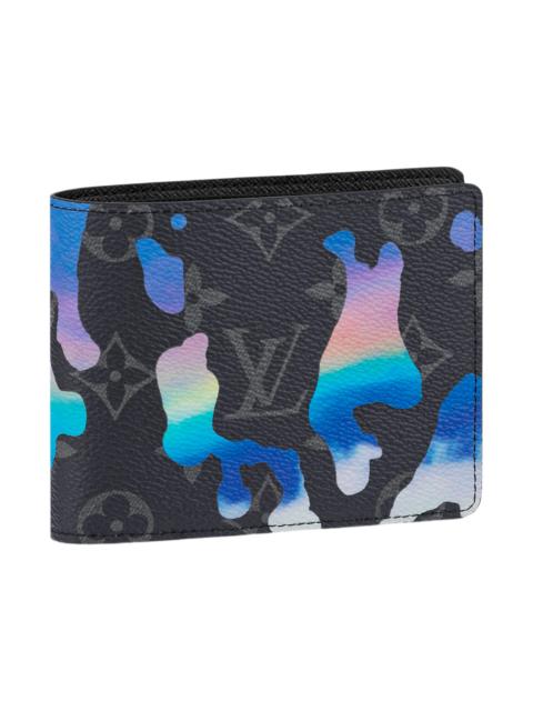 Louis Vuitton Louis Vuitton Multiple Wallet Sunrise Monogram Eclipse Black/Grey/Multi