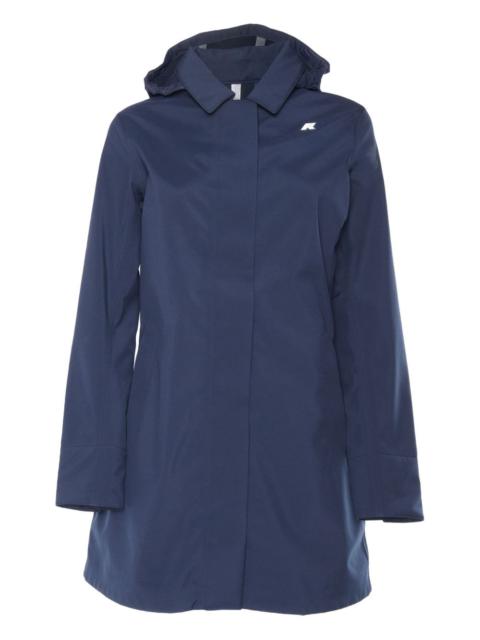 K-WAY Mathy bonded hooded coat