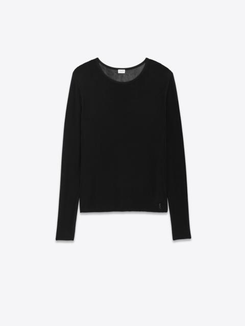 cassandre sweater in ribbed knit