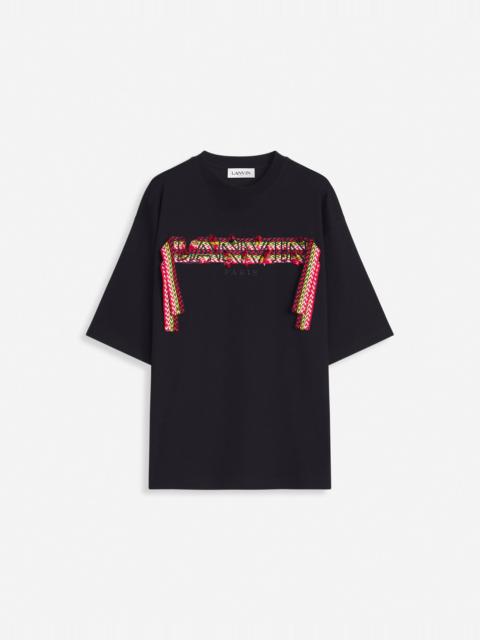 Lanvin CURB LACE LANVIN OVERSIZED T-SHIRT