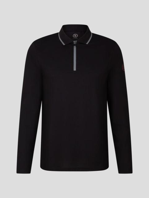 BOGNER Gaston Polo shirt in Black
