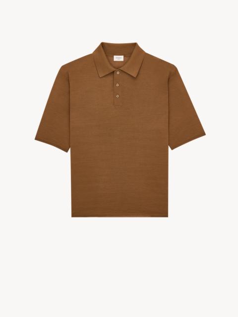 SAINT LAURENT POLO IN WOOL