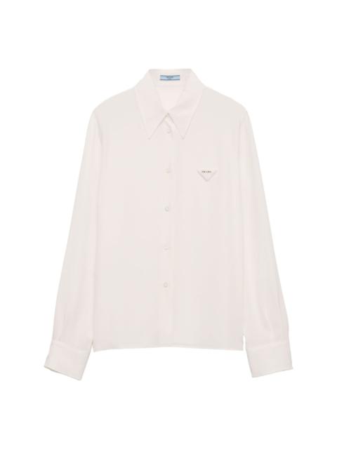 Prada crêpe de chine shirt
